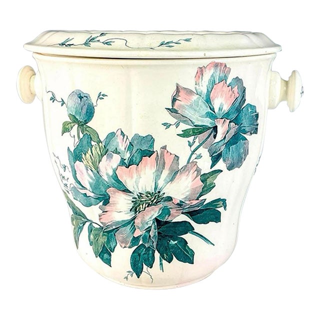 1950s Minton Planter/Wine Cooler/Dinner Waste Bucket For Sale