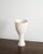 White Sculptural and Plaster Vase by Grillo Demo For Sale - Image 6 of 8