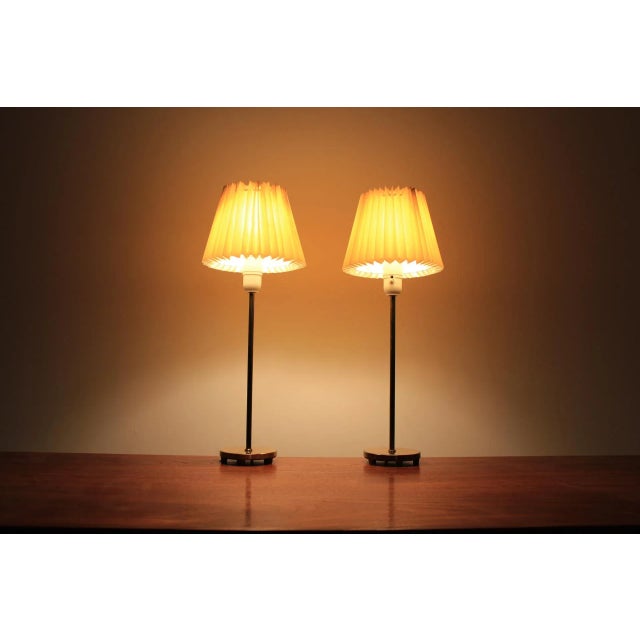 Mid-Century Modern Mid-Century Table or Desk Lamps from Falkenbergs Belysnings, 1970s, Set of 2 For Sale - Image 3 of 12