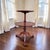 Vintage Mahogany Two Tier Round Dumbwaiter Table – 1940s Regency Style Claw Foot For Sale - Image 11 of 11
