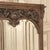 19th Century French Walnut Louis XIV Style Marble-Top Console & Beveled Mirror For Sale - Image 9 of 12