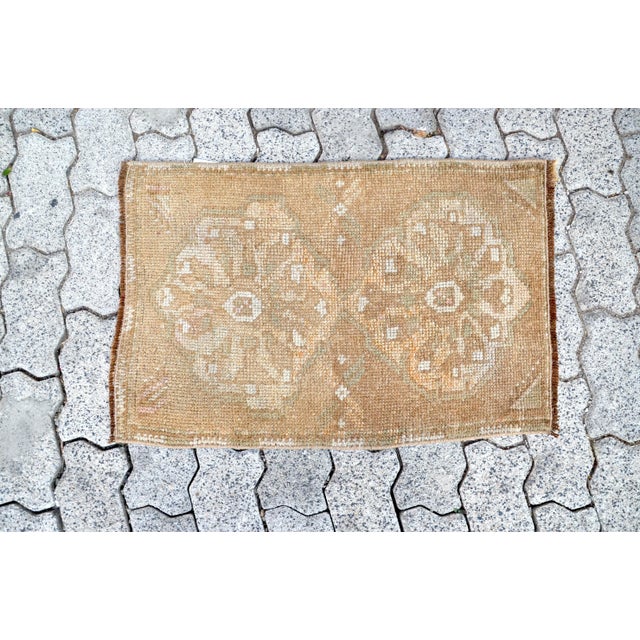 Vintage Mid Century Turkish Rug For Sale - Image 6 of 6