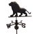 Metal Antique Italian Copper Weathervane with Lion, 1900s For Sale - Image 7 of 7