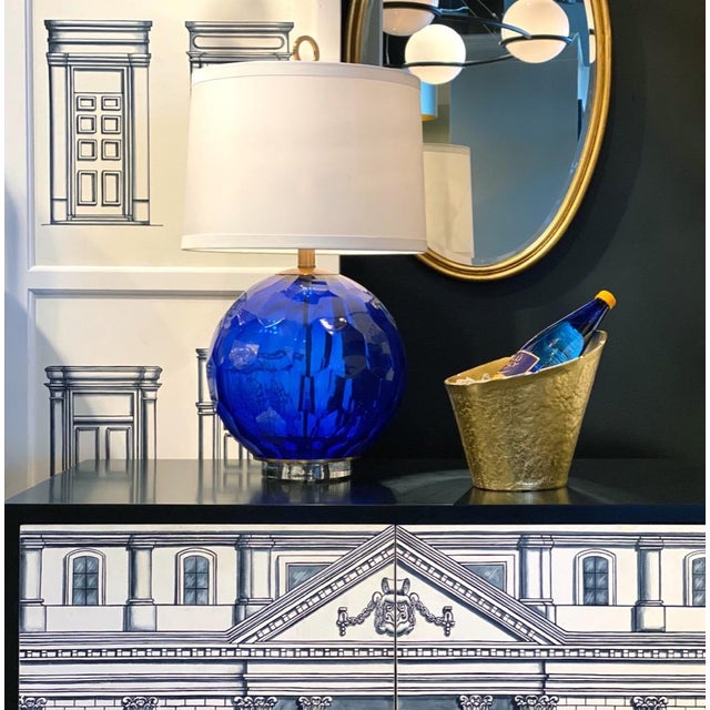 Contemporary Larry Laslo for Wildwood Tobago Mirror - Gold For Sale - Image 3 of 4