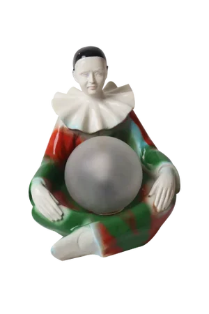 Harlequin Clown Lamp, Italy, 1960s