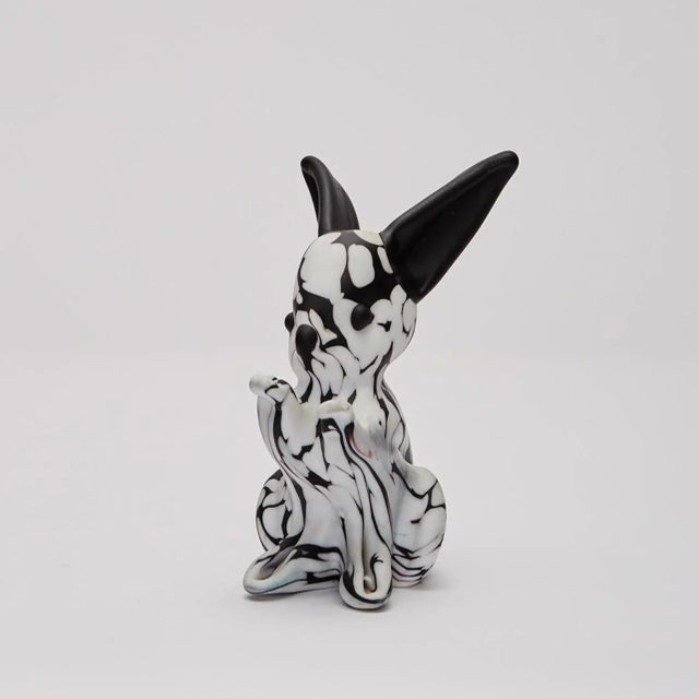 Animal Sculptures in Black and White by Archimede Seguso, Set of 4 For Sale - Image 10 of 18