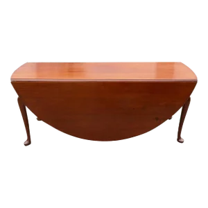 Georgian Mahogany Drop Leaf Dining Table