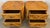 Wood Gabriella Crespi Style Geometric Pair of Pencil Reed Nightstands From 70's For Sale - Image 7 of 15