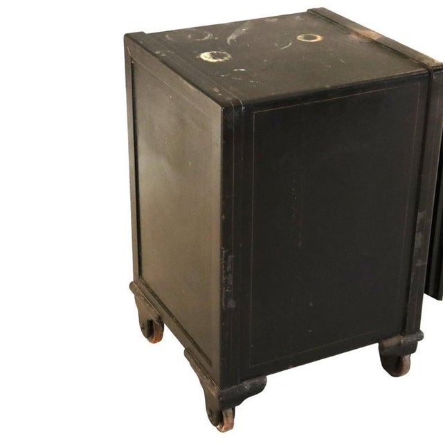 Antique Reliable Safe & Lock Co. Floor Safe, Covington, Ky C1890 For Sale - Image 10 of 11