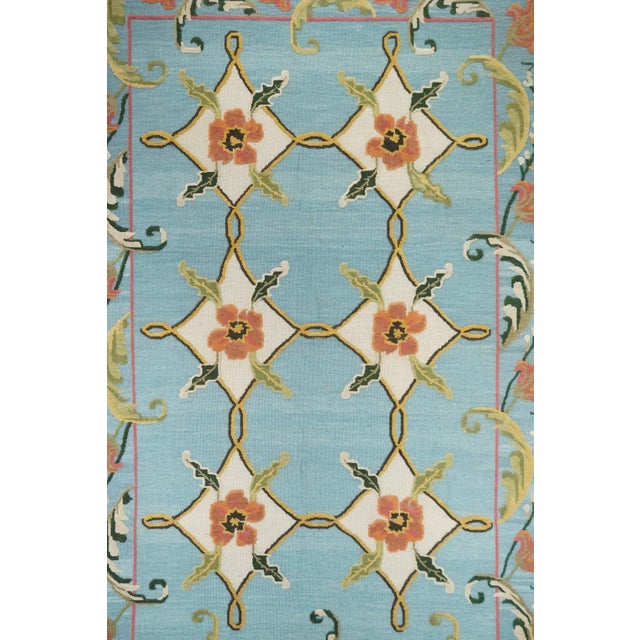 Traditional Sumak Manchoria Rug 6'0'' X 9'0'' For Sale - Image 3 of 12