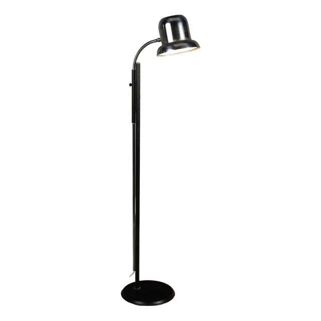 Vintage Floor Lamp in Aluminium, Italy, 1960s For Sale