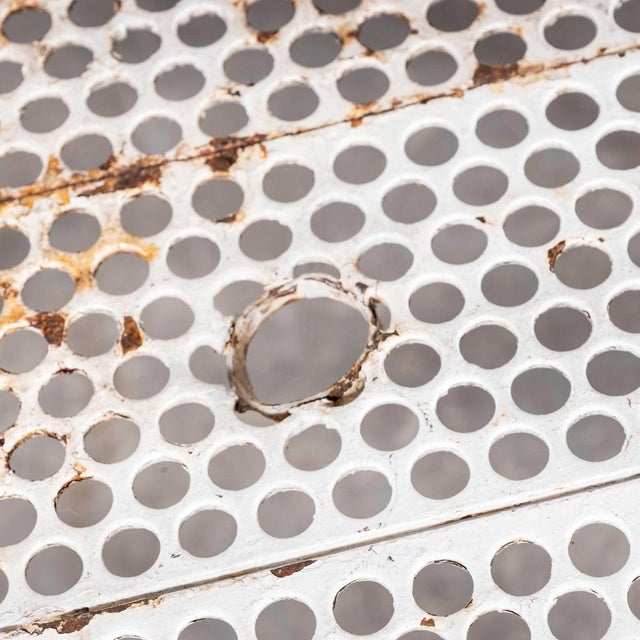 White Square Outdoor Table by Rene Malaval, 1950s For Sale - Image 3 of 7