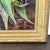 2010s Valentina Toma Original Acrylic Painting of Tiger in Chair in Custom Gilt Frame For Sale - Image 5 of 5