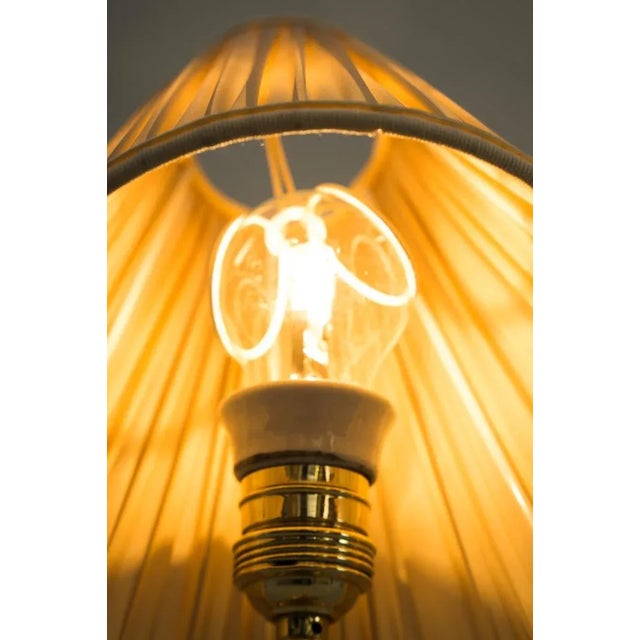 Art Deco Table Lamp with Fabric Shade, Vienna, 1920s For Sale - Image 16 of 18
