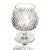 Traditional Chantilly Lace by Kusak Cut Glass Brandy Snifters Set of 4 For Sale - Image 3 of 4