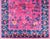 Magenta Background Chinese Art Deco Rug With Large Vining Flowers and Leaves 12'0 X 14'8 For Sale - Image 4 of 12