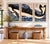Japanese Japanese Whale Triptych Reproduction, Coastal Nautical Art Print Set of 3, 20" X 30" For Sale - Image 3 of 9