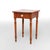 Sheraton Tiger Maple Single Drawer Stand With Opalescent Glass Knob C1840 For Sale - Image 4 of 12