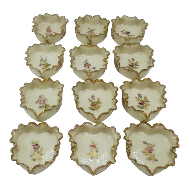 Set of Antique Salts For Sale