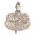 Vintage Cut Lead Crystal Footed Covered Compote For Sale