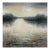 Moody Abstract River Reflection Painting - Large Canvas For Sale