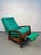 Late 20th Century Attributed to Adrian Pearsall Highback Recliner Lounge Chair in Walnut For Sale - Image 9 of 14