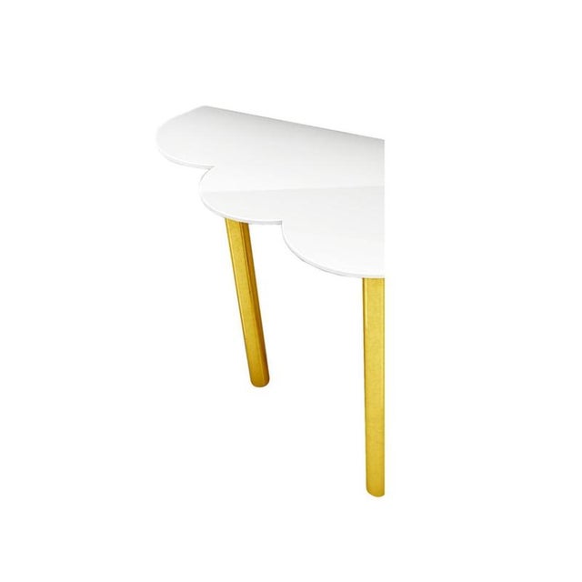 Dream Nuvola Console Table in Powder-Coated Aluminum by Altreforme For Sale - Image 6 of 8