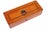 English satinwood glove box from the Victorian period circa 1870. Its lid and sides trimmed with fine ebony line inlay and...
