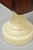 Late 20th Century Classical Maitland Smith Style Carved Mahogany Wood Bust on Alabaster - A Pair For Sale - Image 12 of 15