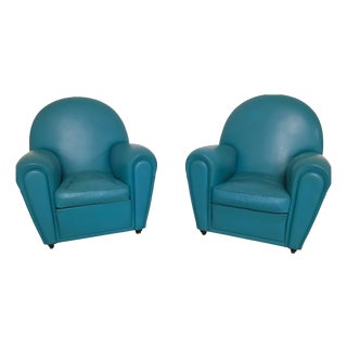 Vanity Fair Armchairs from Poltrona Frau, 1990s, Set of 2 For Sale