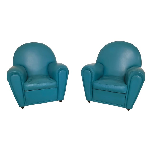 Vanity Fair Armchairs from Poltrona Frau, 1990s, Set of 2 For Sale