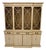 Karges Hand-Painted French Neoclassical Breakfront China Cabinet With Matching Buffet, 1970s For Sale