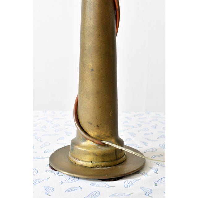 Bauhaus 1930s Copper Vine Table Lamp From Chimera Watts For Sale - Image 3 of 9