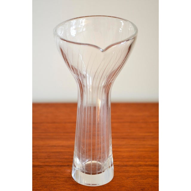 1950s Finnish Glass Vase by Tapio Wirkkala for Iittala, 1957 For Sale - Image 5 of 8