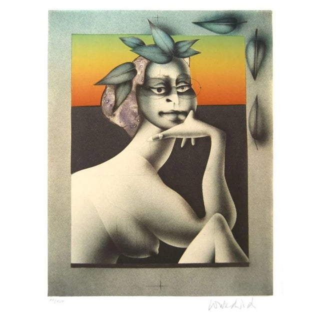 Composition - Original Lithograph by P. Wunderlich - 1977 1977 For Sale