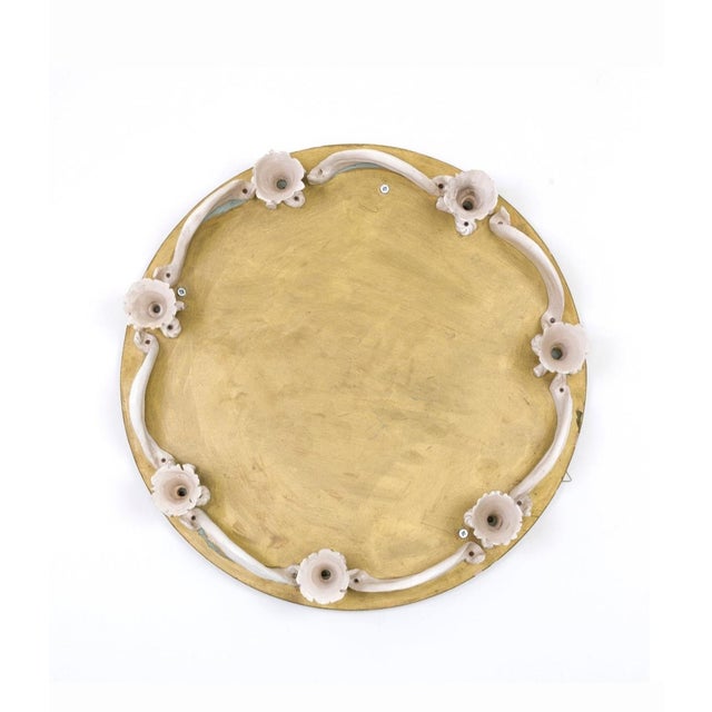 6-Light Ceiling Light in White Egle Pozzi Porcelain, 1963 For Sale - Image 14 of 14