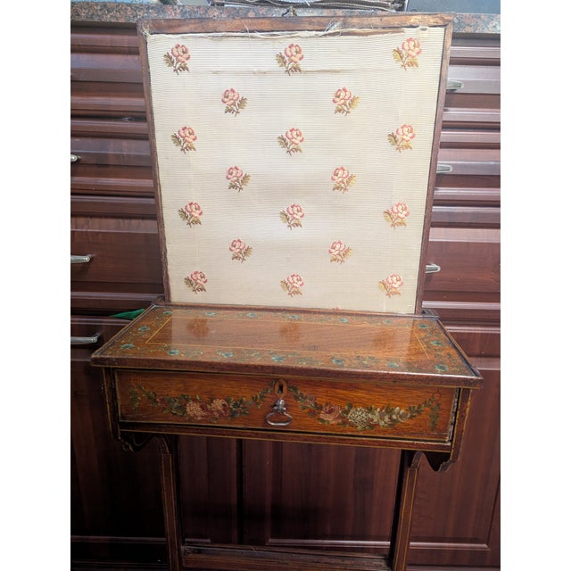 Late 19th Century Late 19th Century Victorian Vanity/Writing Desk For Sale - Image 5 of 10