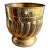 1970s Hammered Brass Planter For Sale