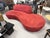 A pretty Zoe sofa designed by Vladimir Kagan for American Leather. The sofa is in a microfiber or ultra suede fabric in...