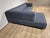 Set of Corner Sofa with Ottoman in Grey from Leolux For Sale - Image 10 of 16