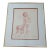 1980s Original Artist Proof & Signed Lithograph "Mon Ami" by Connie King For Sale