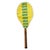 1910s Wright & Ditson Antique Tennis Racket and Embroidered Yellow Cover "Susie" For Sale - Image 5 of 5