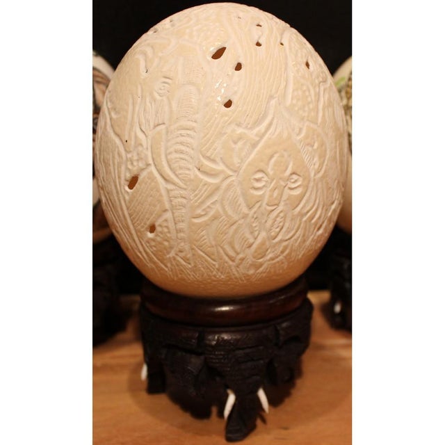 Full Carved Egg For Sale - Image 4 of 4