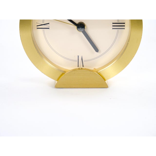 Tiffany & Co. Gilt Bronze and Marble Desk Clock, Circa 1960 For Sale - Image 9 of 9