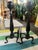 Traditional Antique Cast Iron Federal Style Andirons—A Pair For Sale - Image 3 of 6
