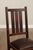 Stickley Gustav Stickley Harvey Ellis Set of Eight Oak and Leather Dining Chairs For Sale - Image 4 of 12