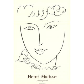 Henri Matisse, La Pompadour, Offset Lithograph, 1992 For Sale