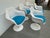 White Eero Saarinen for Knoll Tulip Swivel Arm Chairs, Set of Five For Sale - Image 8 of 12
