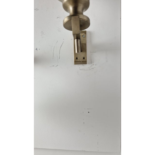 Vintage Chrome Wall Lights with Fresnel Glass, 1960s, Set of 2 For Sale - Image 9 of 14
