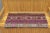 1990s Traditional Pink Striped Rug For Sale - Image 4 of 11